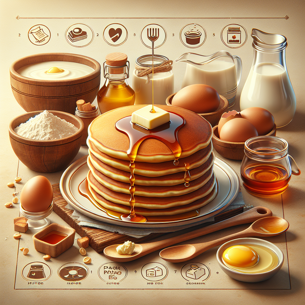 Resep Pancake Teflon Enak: Langkah Mudah Membuat Pancake Empuk di Rumah